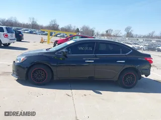 2019 Nissan Sentra SR with VIN 3N1AB7AP7KY446290, listed as a IAAI auction lot 41800056 with 126,637 mi miles. Bid and sale history available at carsss.com. Image 15.