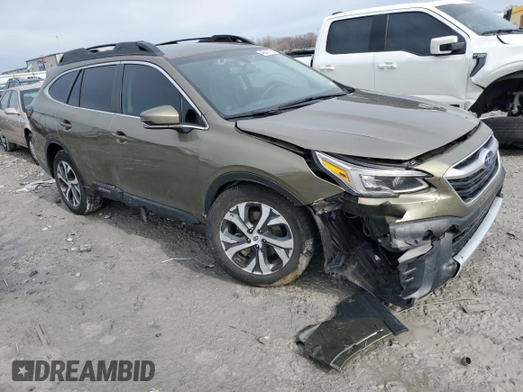 2022 Subaru Outback Limited z VIN 4S4BTAMC4N3234380, wystawiony jako Copart lot #46545785 z przebiegiem 27 491 mil mil oraz Szkoda całkowita • Salvage title. Historia ofert i sprzedaży dostępna na DreamBid. Obrazek 4.