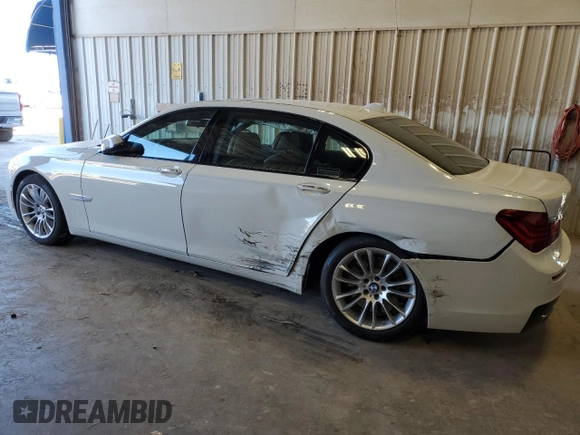 2014 BMW 7 Series ALPINA B7 with VIN WBAYE8C57ED780697, listed as a Copart auction lot 81614434 with 52,214 mi miles and Salvage Title. Bid and sale history available at carsss.com. Image 2.