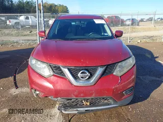 2016 Nissan Rogue SV with VIN 5N1AT2MT4GC738108, listed as a IAAI auction lot 41021683 with 190,101 mi miles. Bid and sale history available at carsss.com. Image 13.