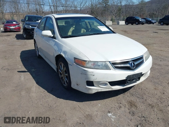 2006 Acura TSX Navi with VIN JH4CL96976C027247, listed as a IAAI auction lot 41755330 with 292,515 mi miles. Bid and sale history available at carsss.com. Image 6.