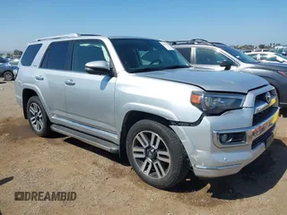 2016 Toyota 4Runner Limited with VIN JTEBU5JR8G5326726, listed as a IAAI auction lot 42301552 with 152,400 mi miles and . Bid and sale history available at DreamBid. Image 1.