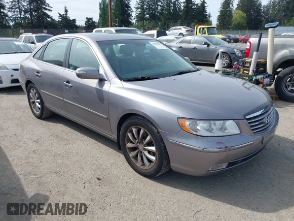 2007 Hyundai Azera SE z VIN KMHFC46F57A141280, wystawiony jako IAAI lot #42214462 z przebiegiem 105 476 mil mil oraz . Historia ofert i sprzedaży dostępna na DreamBid. Obrazek 1.