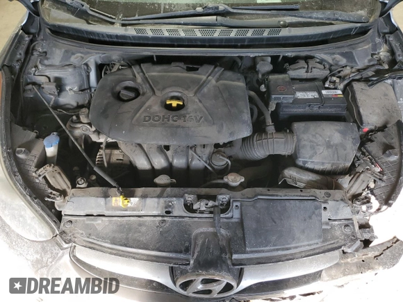 2013 Hyundai Elantra GLS z VIN 5NPDH4AE8DH373470, wystawiony jako Copart lot #42613285 z przebiegiem 208 511 mil mil oraz Szkoda całkowita • Salvage title. Historia ofert i sprzedaży dostępna na DreamBid. Obrazek 12.