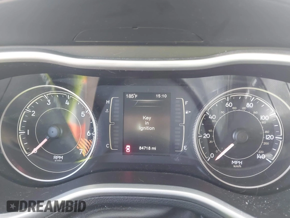 2014 Jeep Cherokee Latitude with VIN 1C4PJLCB1EW208600, listed as a IAAI auction lot 41732264 with 84,718 mi miles. Bid and sale history available at carsss.com. Image 7.