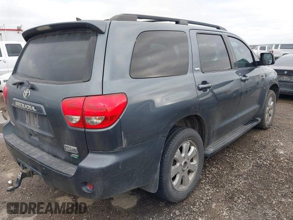 2010 Toyota Sequoia SR5 with VIN 5TDBW5G16AS032243, listed as a IAAI auction lot 41568907 with 213,838 mi miles. Bid and sale history available at carsss.com. Image 4.
