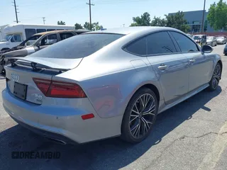 2018 Audi A7 Premium Plus z VIN WAUW3AFC1JN026763, wystawiony jako IAAI lot #42359297 z przebiegiem 108 937 mil mil oraz . Historia ofert i sprzedaży dostępna na DreamBid. Obrazek 4.