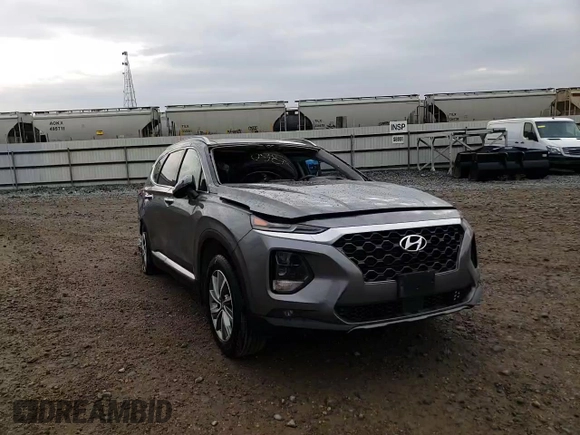 2019 Hyundai Santa Fe Ultimate with VIN 5NMS5CAD2KH135223, listed as a Copart auction lot 52534625 with 93,048 mi miles and Salvage Title. Bid and sale history available at DreamBid. Image 12.