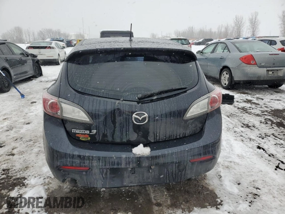 2013 Mazda 3 GX with VIN JM1BL1KF1D1729468, listed as a Copart auction lot 80479774 with 236,513 mi miles and Salvage Title. Bid and sale history available at carsss.com. Image 6.
