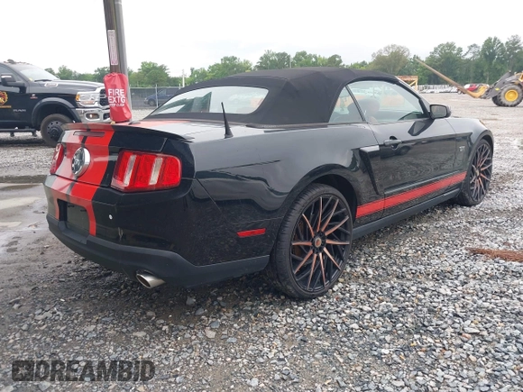 2010 Ford Mustang GT with VIN 1ZVBP8FH9A5101068, listed as a IAAI auction lot 42387476 with 70,252 mi miles and . Bid and sale history available at DreamBid. Image 4.