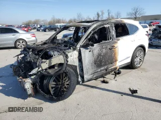 2022 Acura MDX Advance z VIN 5J8YE1H8XNL000129, wystawiony jako Copart lot #50751665 z przebiegiem Nie podano mil oraz Nie do naprawy • Non repairable. Historia ofert i sprzedaży dostępna na DreamBid. Obrazek 1.