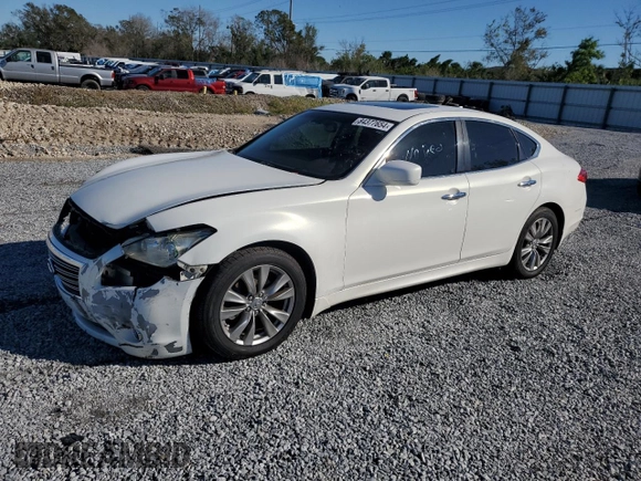 2012 Infiniti M37 with VIN JN1BY1AP9CM330321, listed as a Copart auction lot 84377654 with 165,296 mi miles and Non Repairable. Bid and sale history available at carsss.com. Image 1.