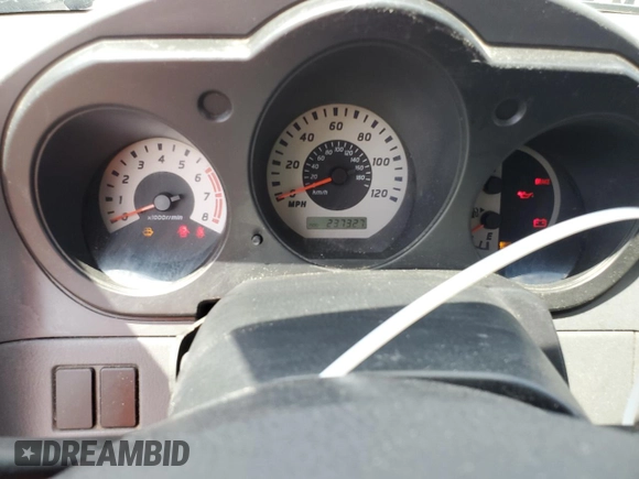 2004 Nissan Frontier XE Desert Runner with VIN 1N6ED26Y04C428073, listed as a Copart auction lot 63852965 with 237,327 mi miles and Clean title. Bid and sale history available at DreamBid. Image 9.