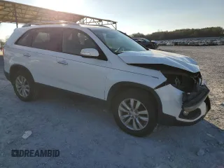 2011 Kia Sorento EX with VIN 5XYKU4A26BG180893, listed as a Copart auction lot 41678655 with 127,564 mi miles and Salvage Title. Bid and sale history available at carsss.com. Image 4.