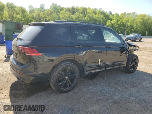 2024 Volkswagen Tiguan SE R-Line Black with VIN 3VVCB7AX5RM230267, listed as a Copart auction lot 52185675 with Not provided miles and Salvage title. Bid and sale history available at DreamBid. Image 3.