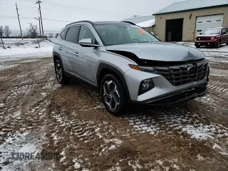 2022 Hyundai Tucson Limited with VIN 5NMJECAE1NH101704, listed as a Copart auction lot 50551045 with 74,176 mi miles and Non Repairable. Bid and sale history available at carsss.com. Image 14.