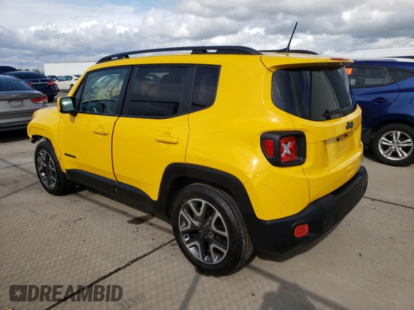 2018 Jeep Renegade Altitude with VIN ZACCJABBXJPH04362, listed as a Copart auction lot 51241425 with 125,913 mi miles and Salvage Title. Bid and sale history available at DreamBid. Image 2.