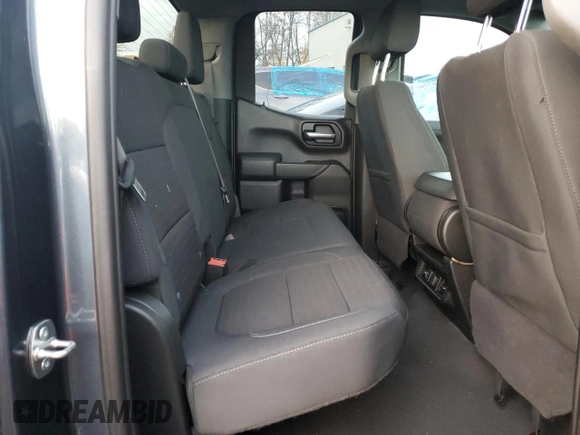 2021 Chevrolet Silverado 1500 LT with VIN 1GCRYDED4MZ249972, listed as a Copart auction lot 46192555 with 66,274 mi miles and Salvage Title. Bid and sale history available at DreamBid. Image 10.