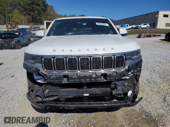 2022 Jeep Grand Wagoneer with VIN 1C4SJUAT8NS228393, listed as a Copart auction lot 80853904 with 39,524 mi miles and Salvage title. Bid and sale history available at DreamBid. Image 5.