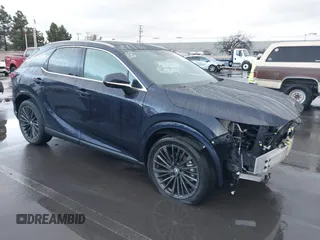2025 Lexus RX 350 with VIN 2T2BAMCA7SC092410, listed as a IAAI auction lot 41580330 with 1,162 mi miles and . Bid and sale history available at DreamBid. Image 1.