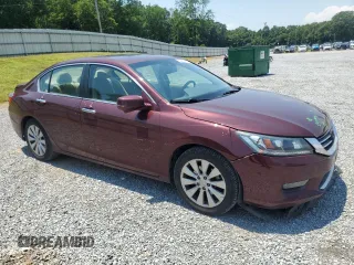 2015 Honda Accord EX-L with VIN 1HGCR2F84FA080340, listed as a Copart auction lot 62487745 with 97,581 mi miles and Salvage title. Bid and sale history available at DreamBid. Image 4.