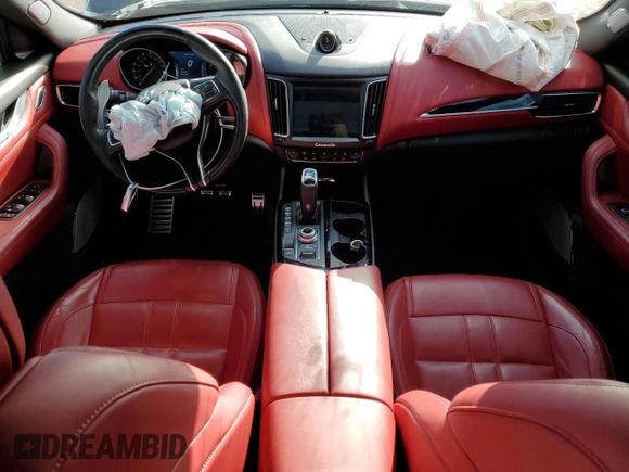 2019 Maserati Levante GranSport with VIN ZN661XUS5KX309824, listed as a Copart auction lot 80495554 with 69,716 mi miles and Salvage Title. Bid and sale history available at carsss.com. Image 8.