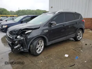 2014 Ford Escape Titanium с VIN 1FMCU0J95EUD76803, выставлен на аукционе Copart как лот 57819785 с пробегом 137 432 миль миль и Списание • Salvage title. История ставок и продаж доступна на DreamBid. Изображение 1.