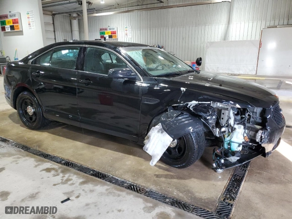 2013 Ford Sedan Police Interceptor with VIN 1FAHP2M82DG215313, listed as a Copart auction lot 48324235 with 102,131 mi miles and Salvage Title. Bid and sale history available at carsss.com. Image 4.