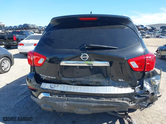 2017 Nissan Pathfinder SV with VIN 5N1DR2MN1HC660630, listed as a IAAI auction lot 41441368 with 128,528 mi miles. Bid and sale history available at carsss.com. Image 16.