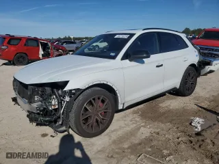 2023 Audi SQ5 Premium Plus with VIN WA1B4AFY6P2032069, listed as a Copart auction lot 84719724 with 20,492 mi miles and Salvage Title. Bid and sale history available at carsss.com. Image 1.
