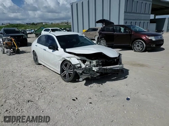 2016 Honda Accord Sport с VIN 1HGCR2F58GA179122, выставлен на аукционе Copart как лот 61307005 с пробегом 143 260 миль миль и Списание • Salvage title. История ставок и продаж доступна на DreamBid. Изображение 14.