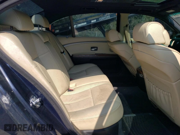 2008 BMW 7 Series 750Li with VIN WBAHN83528DT79871, listed as a Copart auction lot 71580164 with 117,414 mi miles and Clean Title. Bid and sale history available at DreamBid. Image 10.