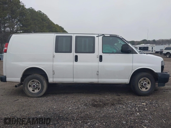 2019 GMC Savana Cargo z VIN 1GTW7AFG0K1187642, wystawiony jako IAAI lot #41505063 z przebiegiem 103 846 mil mil oraz . Historia ofert i sprzedaży dostępna na DreamBid. Obrazek 13.