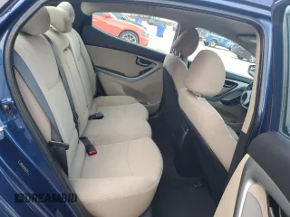 2016 Hyundai Elantra SE with VIN 5NPDH4AE0GH753374, listed as a Copart auction lot 61008175 with 128,187 mi miles and Salvage title. Bid and sale history available at DreamBid. Image 10.