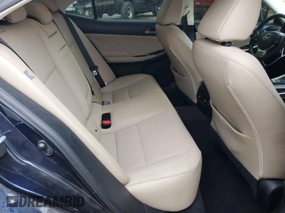 2019 Lexus IS with VIN JTHBA1D26K5092646, listed as a Copart auction lot 42962115 with 81,598 mi miles and Salvage Title. Bid and sale history available at carsss.com. Image 10.