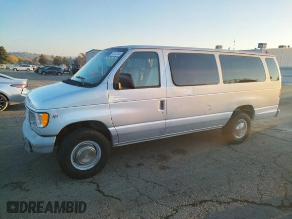 1999 Ford Econoline Passenger XL with VIN 1FBSS31L6XHC07800, listed as a Copart auction lot 83122494 with 96,238 mi miles and Clean Title. Bid and sale history available at DreamBid. Image 1.