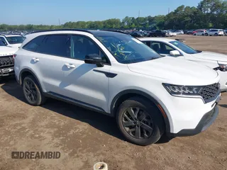 2021 Kia Sorento S with VIN 5XYRLDLC7MG006230, listed as a IAAI auction lot 42538487 with 25,551 mi miles and . Bid and sale history available at DreamBid. Image 1.