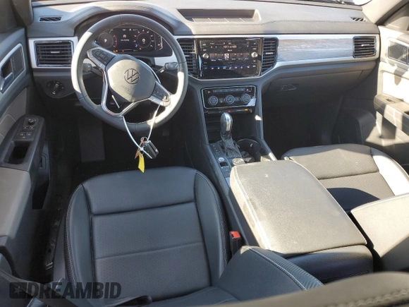 2023 Volkswagen Atlas SE with VIN 1V2HE2CA0PC218094, listed as a Copart auction lot 88516845 with 16,251 mi miles and Salvage title. Bid and sale history available at DreamBid. Image 8.