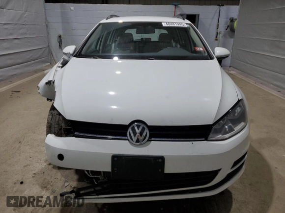 2015 Volkswagen Golf SportWagen TDI SE with VIN 3VWCA7AU0FM501705, listed as a Copart auction lot 48481995 with 133,894 mi miles and Salvage Title. Bid and sale history available at carsss.com. Image 5.