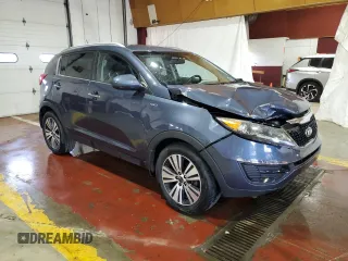 2016 Kia Sportage EX with VIN KNDPCCAC3G7817769, listed as a Copart auction lot 54057465 with 68,592 mi miles and Salvage title. Bid and sale history available at DreamBid. Image 4.