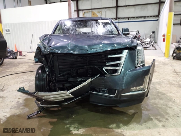 2019 Cadillac Escalade Premium Luxury with VIN 1GYS4CKJ4KR146124, listed as a Copart auction lot 47608795 with 95,278 mi miles and Salvage Title. Bid and sale history available at carsss.com. Image 5.
