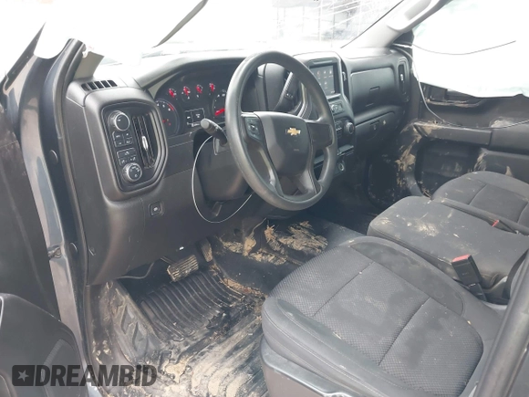 2020 Chevrolet Silverado 1500 Work Truck with VIN 1GCRYAEF7LZ181889, listed as a IAAI auction lot 41654233 with 129,594 mi miles and . Bid and sale history available at DreamBid. Image 19.