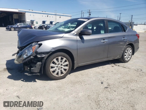 2019 Nissan Sentra SV with VIN 3N1AB7AP3KY401007, listed as a Copart auction lot 49875915 with 79,960 mi miles and Salvage Title. Bid and sale history available at DreamBid. Image 1.