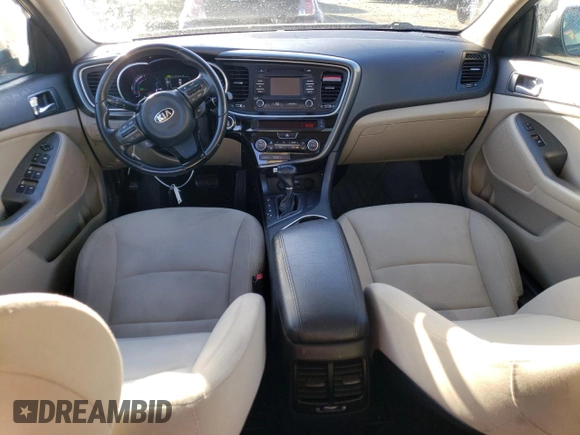 2014 Kia Optima Hybrid LX with VIN KNAGM4AD6E5065101, listed as a Copart auction lot 77467384 with 152,330 mi miles and Salvage Title. Bid and sale history available at carsss.com. Image 8.
