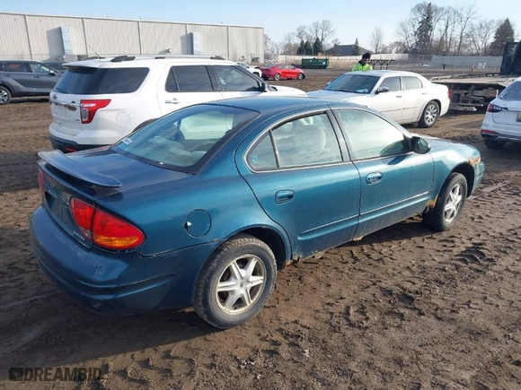 2003 Oldsmobile Alero GL1 with VIN 1G3NL52F23C221954, listed as a IAAI auction lot 41740599 with NaN miles. Bid and sale history available at carsss.com. Image 4.