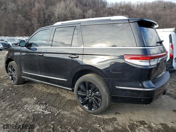 2024 Lincoln Navigator Reserve with VIN 5LMJJ2LG9REL01106, listed as a Copart auction lot 47324925 with 0 mi miles and Non Repairable. Bid and sale history available at carsss.com. Image 2.