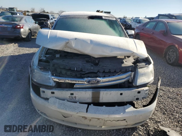 2009 Ford Taurus SEL with VIN 1FAHP24W29G101754, listed as a Copart auction lot 82990104 with Not Provided miles and Salvage Title. Bid and sale history available at carsss.com. Image 5.