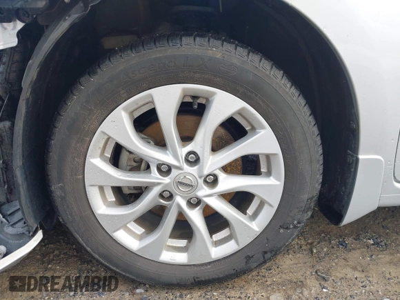 2019 Nissan Sentra SV with VIN 3N1AB7AP5KY296695, listed as a IAAI auction lot 41561686 with 48,653 mi miles and . Bid and sale history available at DreamBid. Image 12.