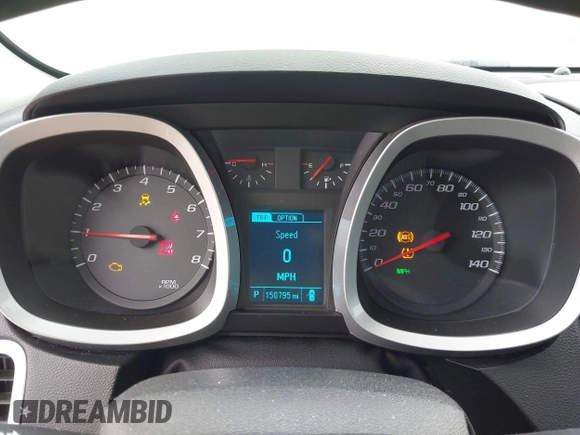 2015 Chevrolet Equinox LT with VIN 1GNFLGEKXFZ137981, listed as a IAAI auction lot 41635184 with 150,795 mi miles. Bid and sale history available at carsss.com. Image 7.