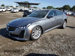 2020 Cadillac CT5 Luxury with VIN 1G6DW5RK5L0154843, listed as a Copart auction lot 70513433 with 25,187 mi miles. Bid and sale history available at carsss.com. Image 1.